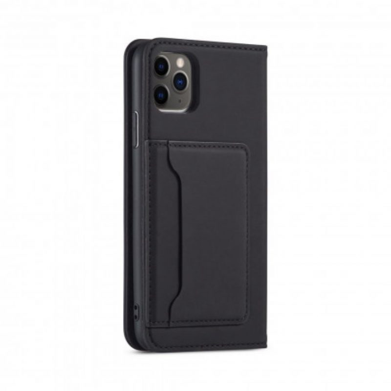 Folio Cover iPhone 11 Pro Custodia in pelle Supporto Per Portacarte