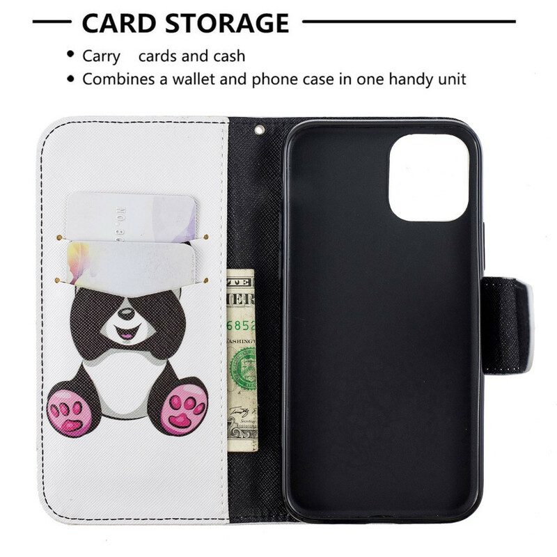 Folio Cover iPhone 11 Pro Divertimento Panda