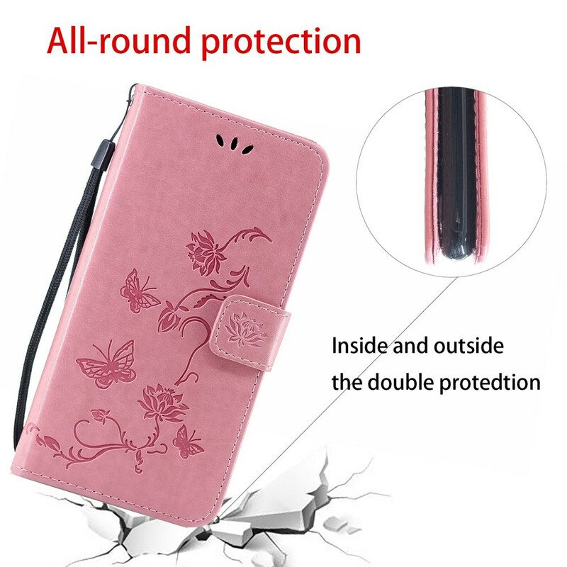 Folio Cover iPhone 11 Pro Strappy Floreale