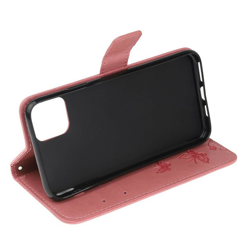 Folio Cover iPhone 11 Pro Strappy Floreale