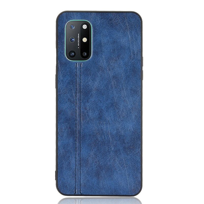 Cover OnePlus 8T Cuciture In Pelle Stile