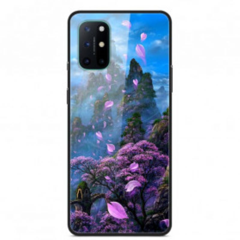 Cover OnePlus 8T Fantasia Paesaggio In Vetro Temperato