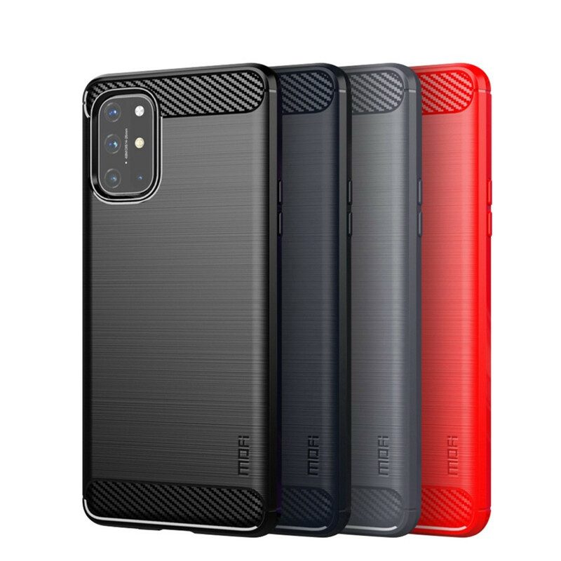 Cover OnePlus 8T Fibra Di Carbonio Spazzolata Mofi