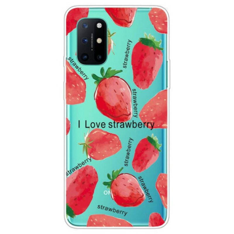 Cover OnePlus 8T Fragola / Amo La Fragola