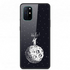 Cover OnePlus 8T Hello Moon Vetro Temperato