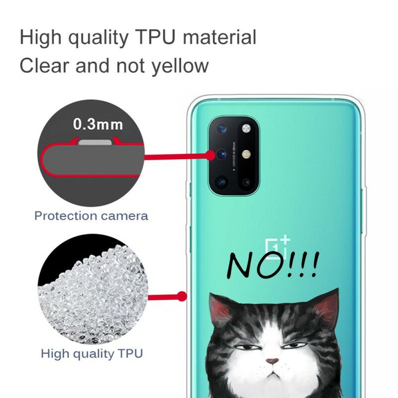 Cover OnePlus 8T Il Gatto Che Dice Di No