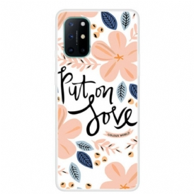 Cover OnePlus 8T Indossa Amore