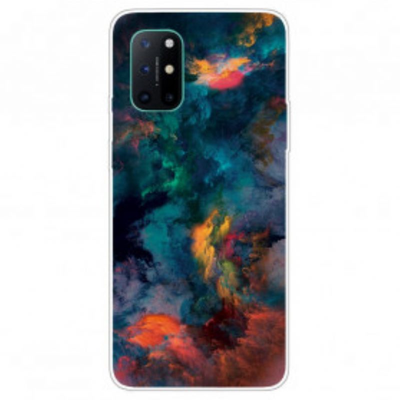 Cover OnePlus 8T Nuvole Colorate