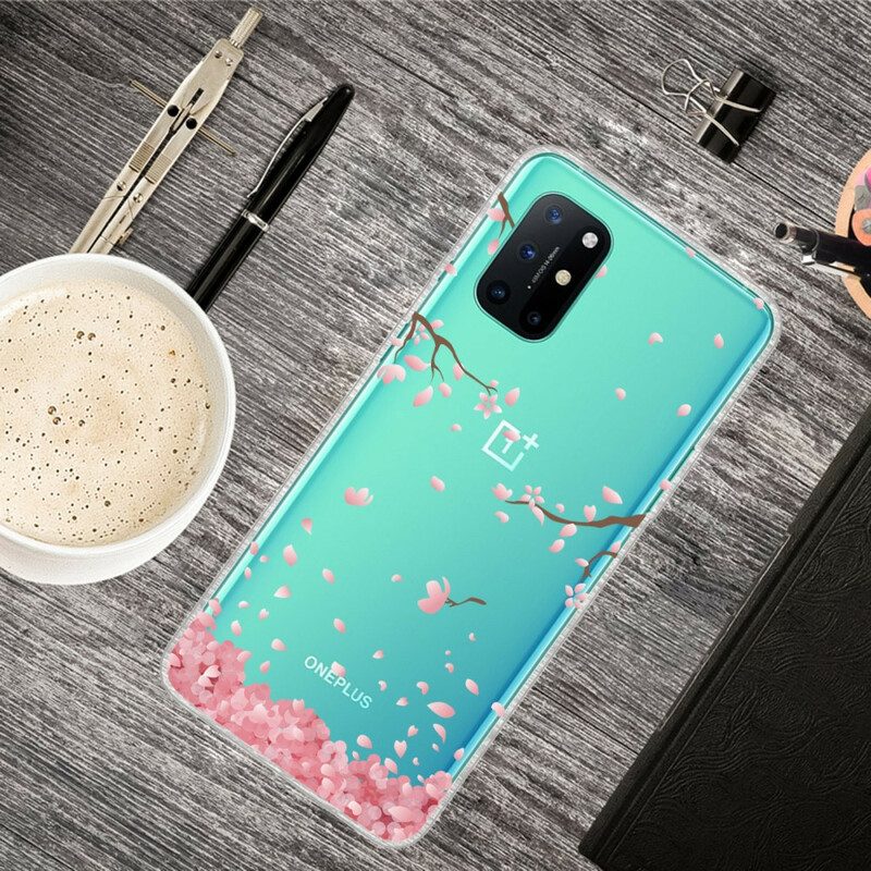 Cover OnePlus 8T Rami Fioriti