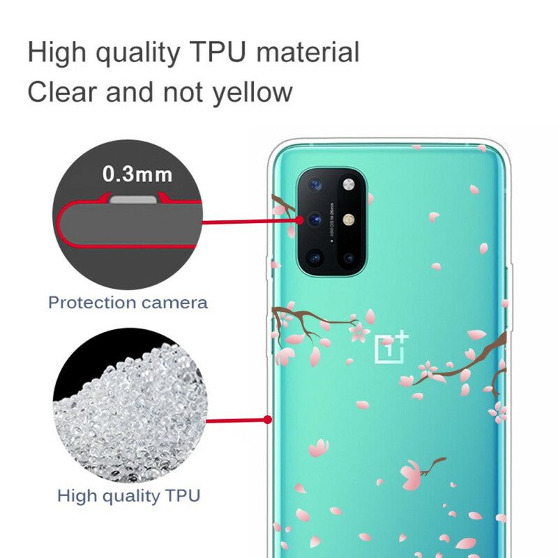 Cover OnePlus 8T Rami Fioriti