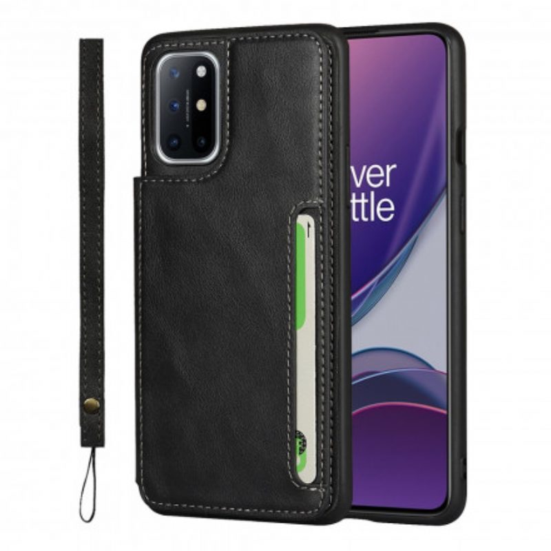 Cover OnePlus 8T Supporto Porta Carte E Cordino