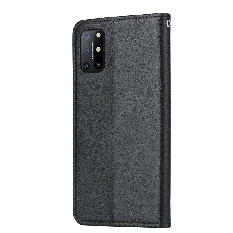 Folio Cover OnePlus 8T Custodia in pelle Portacarte In Ecopelle