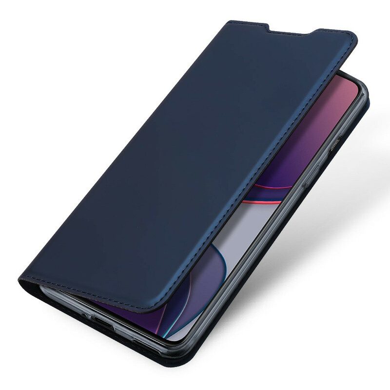 Folio Cover OnePlus 8T Custodia in pelle Pelle Pro Dux Ducis