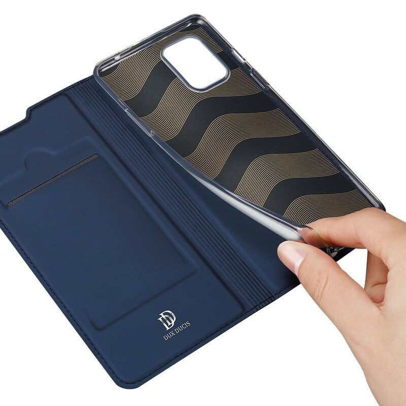 Folio Cover OnePlus 8T Custodia in pelle Pelle Pro Dux Ducis