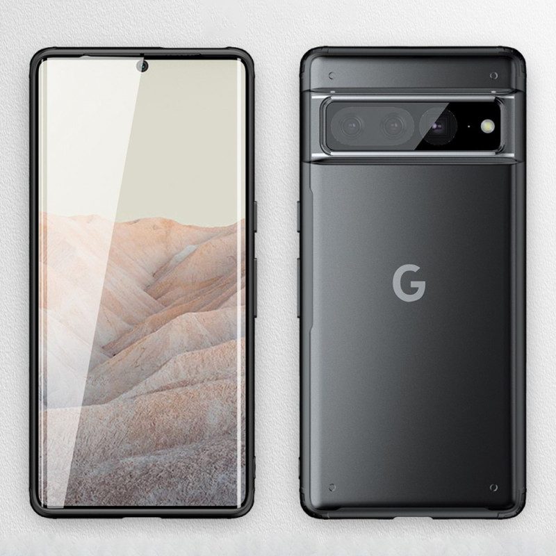 Cover Google Pixel 7 Pro Bordi Colorati Traslucidi