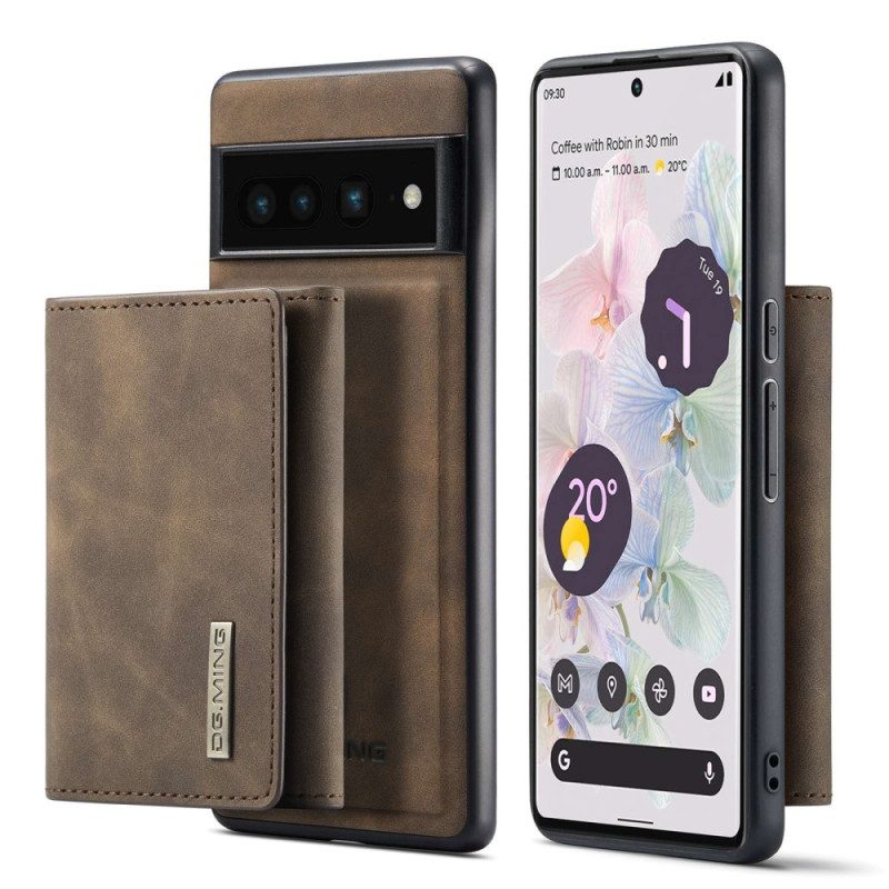 Cover Google Pixel 7 Pro Dg.ming Porta Carte Staccabile