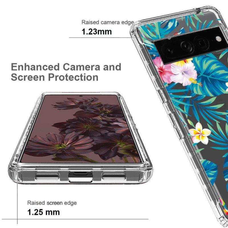 Cover Google Pixel 7 Pro Fiori Fantasia