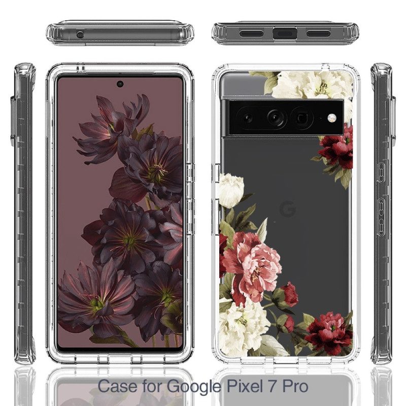 Cover Google Pixel 7 Pro Fiori Senza Soluzione Di Continuità