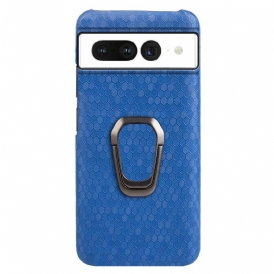 Cover Google Pixel 7 Pro Nido D'ape Con Anello-supporto