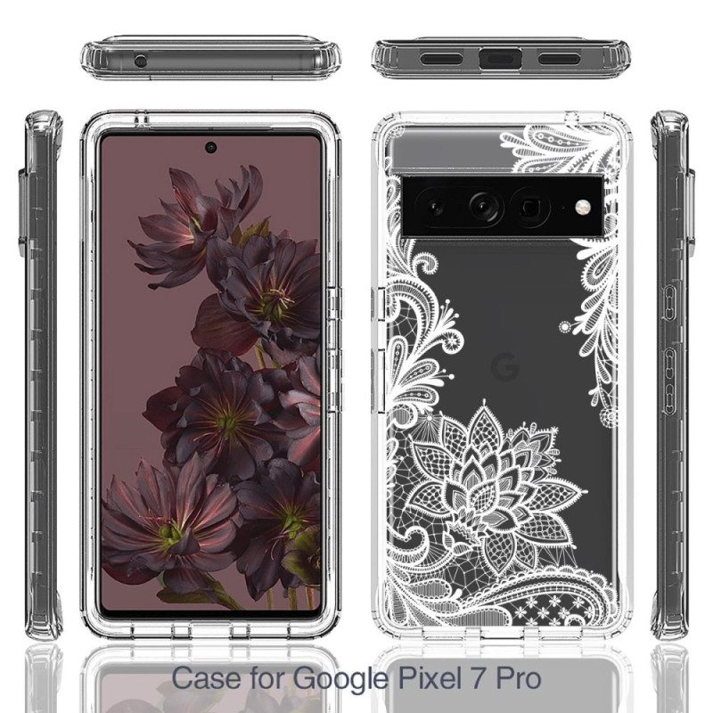 Cover Google Pixel 7 Pro Pizzo Senza Cuciture