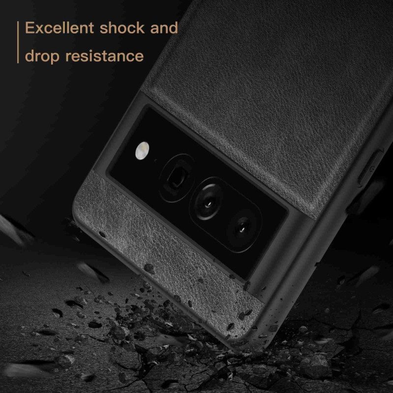 Cover Google Pixel 7 Pro Stile Vintage In Pelle