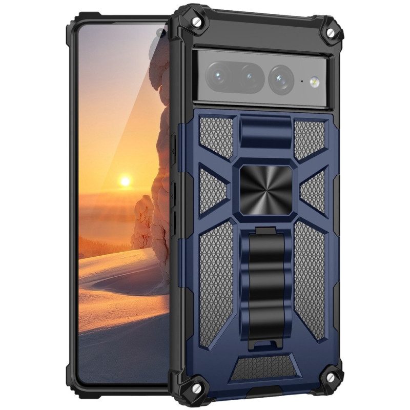 Cover Google Pixel 7 Pro Supporto Removibile Bicolore