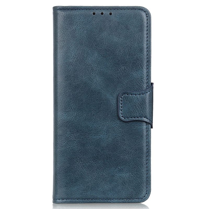 Custodia in pelle Google Pixel 7 Pro Chiusura In Pelle Stile Reversibile