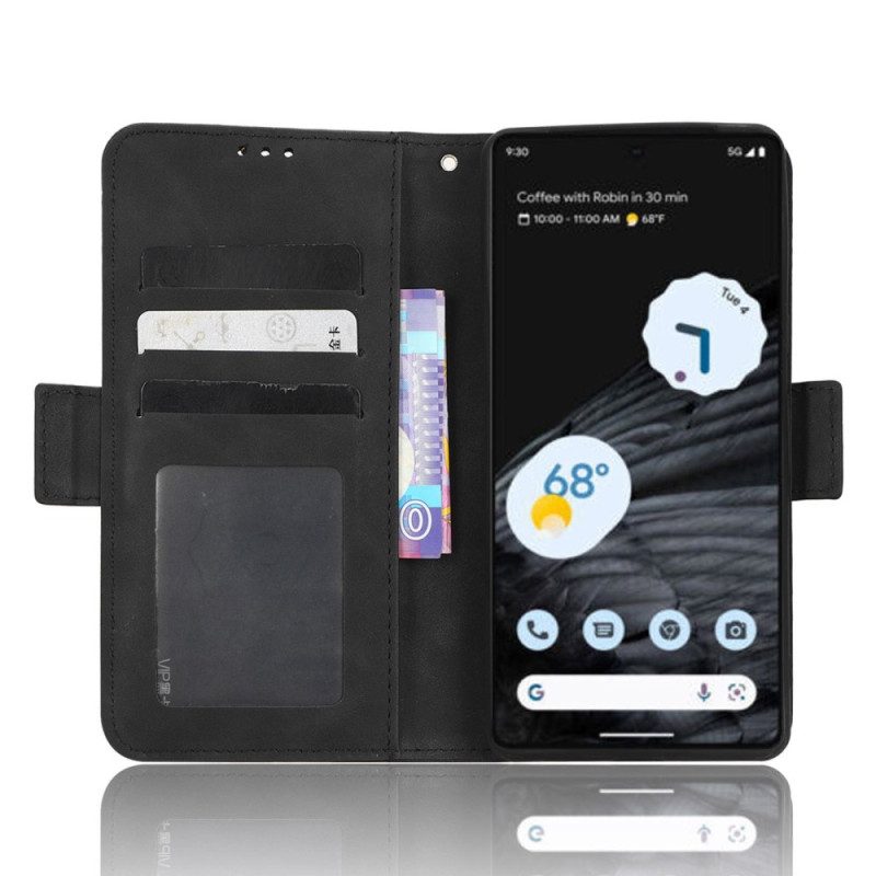 Custodia in pelle Google Pixel 7 Pro Multi-carte