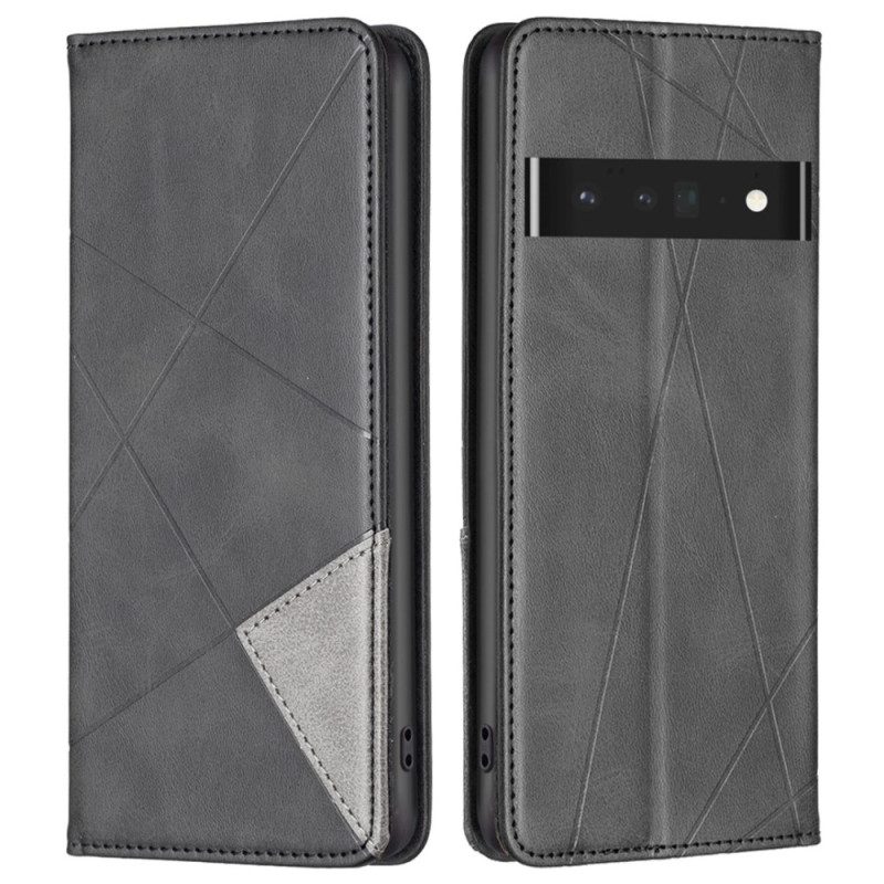 Folio Cover Google Pixel 7 Pro Custodia in pelle Diamanti