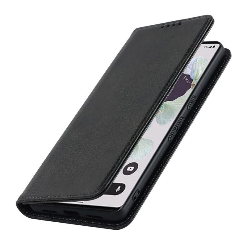 Folio Cover Google Pixel 7 Pro Custodia in pelle Serie Classica