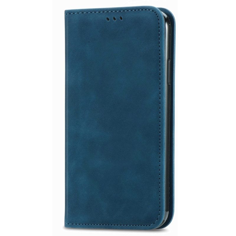 Folio Cover Google Pixel 7 Pro Custodia in pelle Serie D'epoca