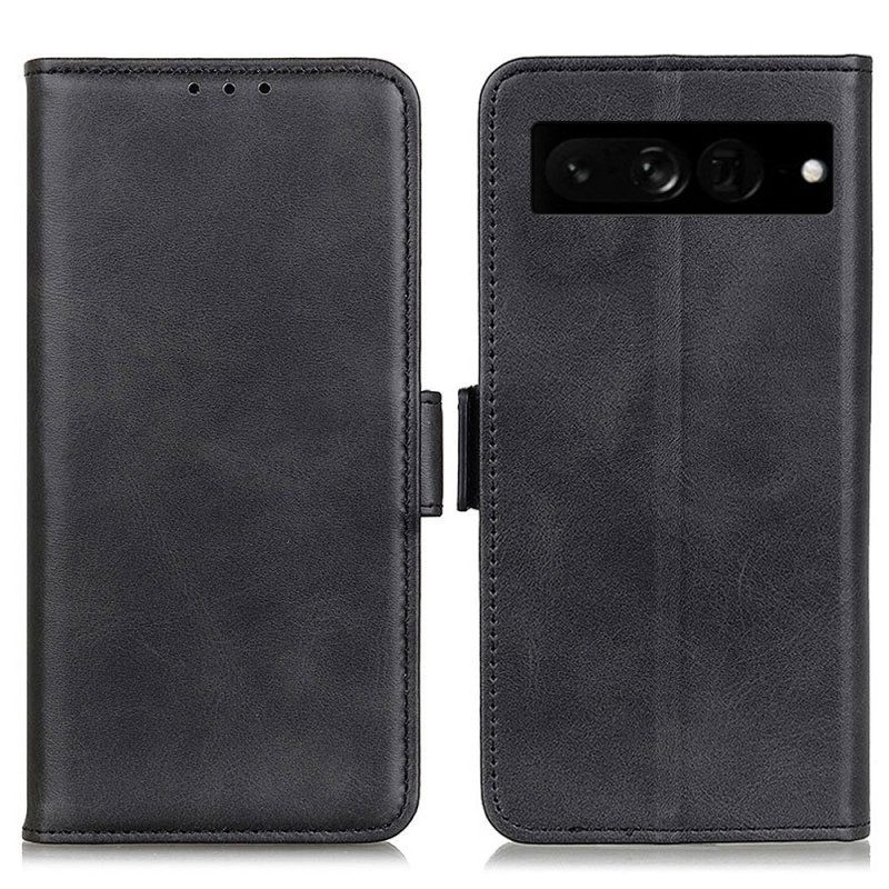 Folio Cover Google Pixel 7 Pro Doppia Chiusura