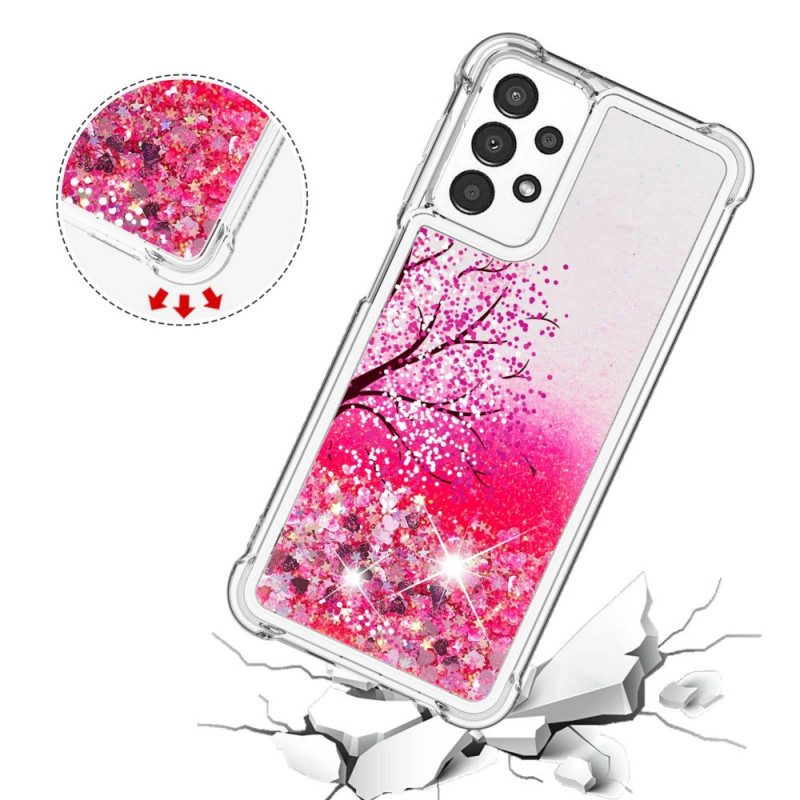 Cover Samsung Galaxy A13 Albero Glitterato