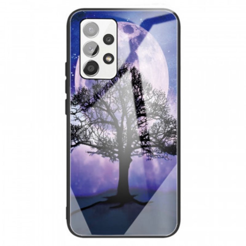 Cover Samsung Galaxy A13 Albero In Vetro Temperato