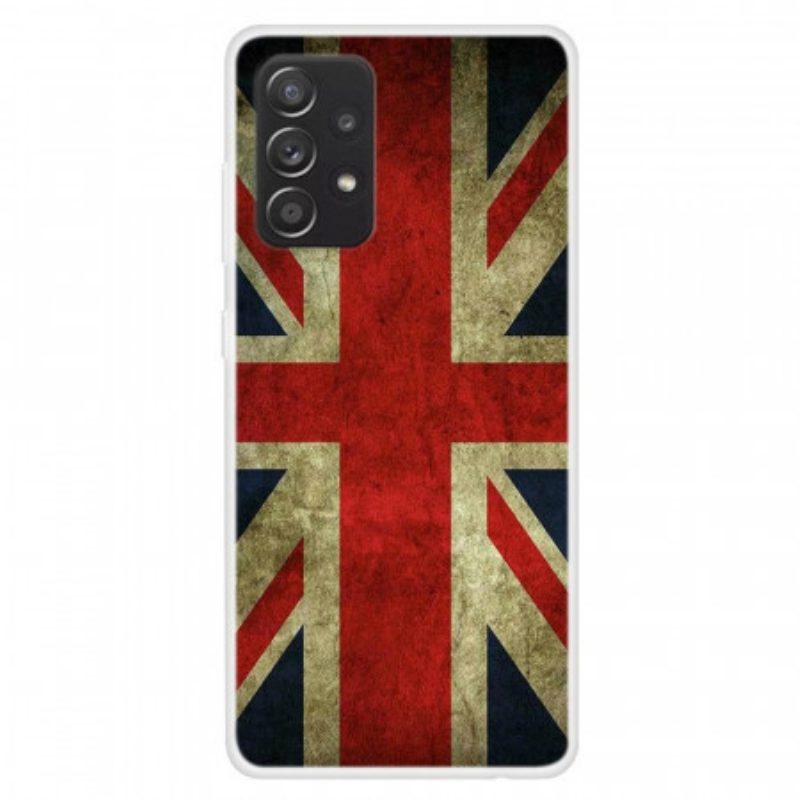 Cover Samsung Galaxy A13 Bandiera Inglese