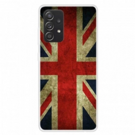 Cover Samsung Galaxy A13 Bandiera Inglese