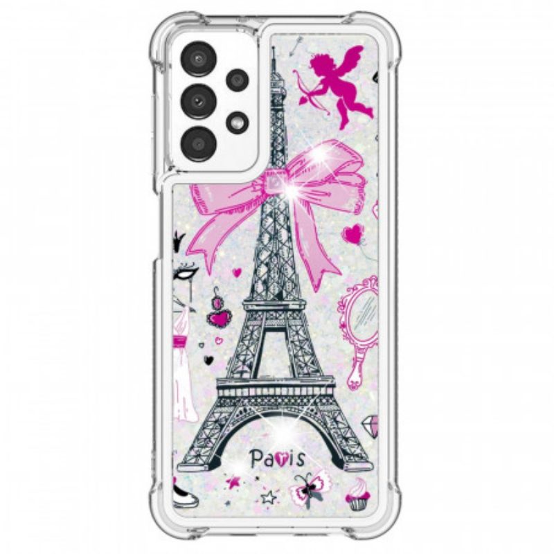 Cover Samsung Galaxy A13 Le Paillettes Della Torre Eiffel