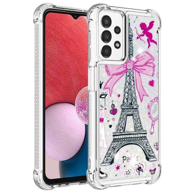 Cover Samsung Galaxy A13 Le Paillettes Della Torre Eiffel