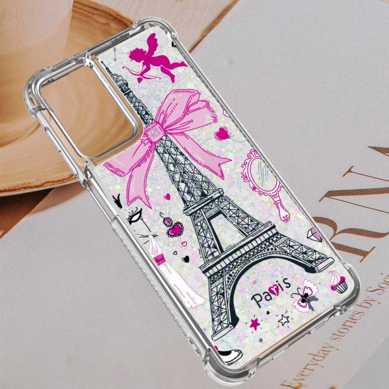 Cover Samsung Galaxy A13 Le Paillettes Della Torre Eiffel