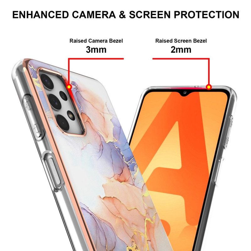 Cover Samsung Galaxy A13 Marmo Dell'acquerello