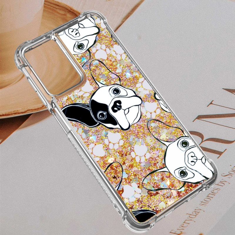 Cover Samsung Galaxy A13 Signor Cane Paillettes