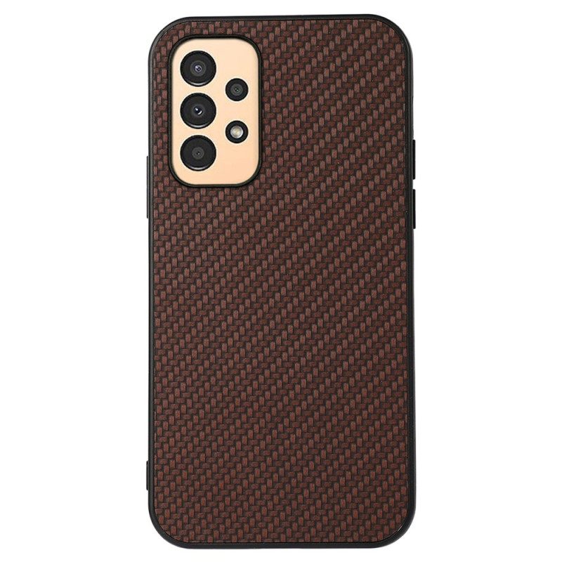 Cover Samsung Galaxy A13 Struttura In Fibra Di Carbonio