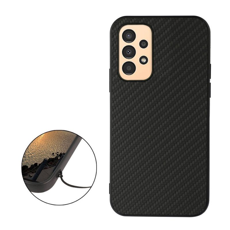 Cover Samsung Galaxy A13 Struttura In Fibra Di Carbonio