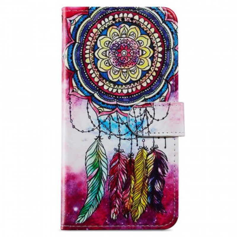 Folio Cover Samsung Galaxy A13 Acchiappasogni Artistico