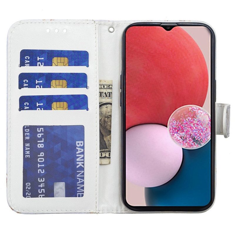 Folio Cover Samsung Galaxy A13 Acchiappasogni Artistico