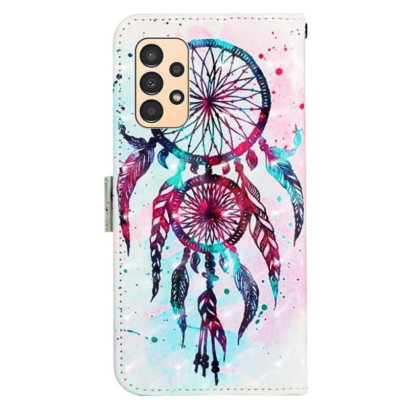 Folio Cover Samsung Galaxy A13 Cinghia Acchiappasogni