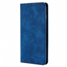 Folio Cover Samsung Galaxy A13 Custodia in pelle Tocco Di Pelle