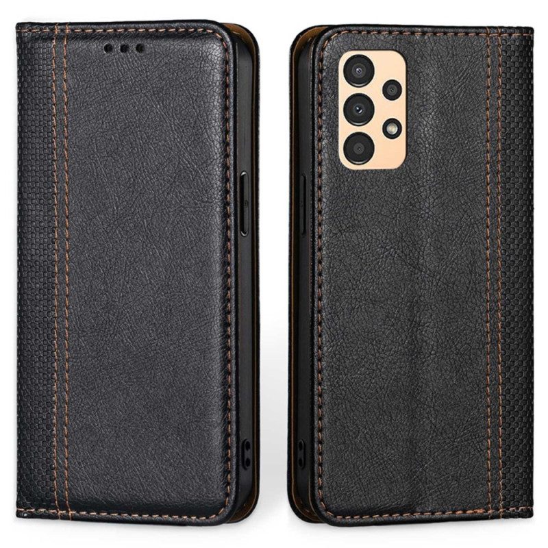 Folio Cover Samsung Galaxy A13 Stile Vintage