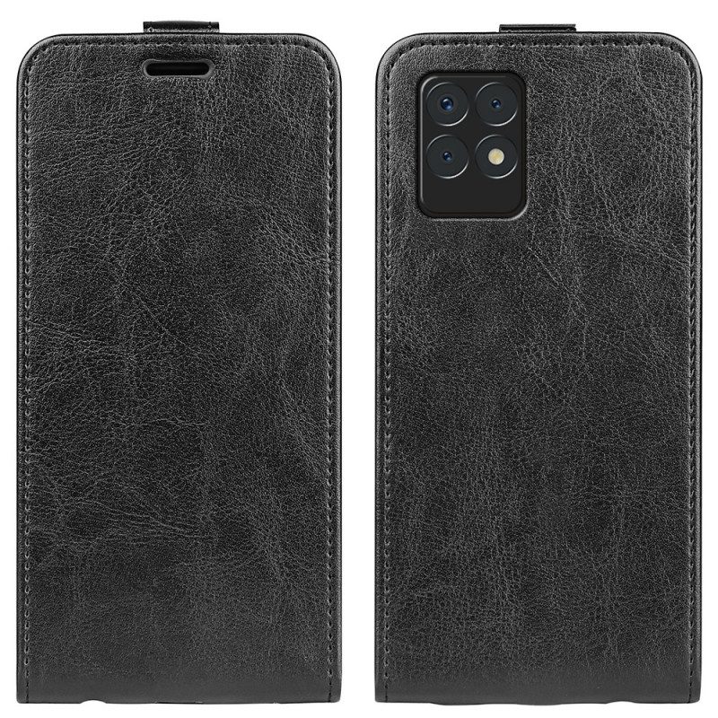 Custodia in pelle Realme 8i Folio Cover Retro Pieghevole