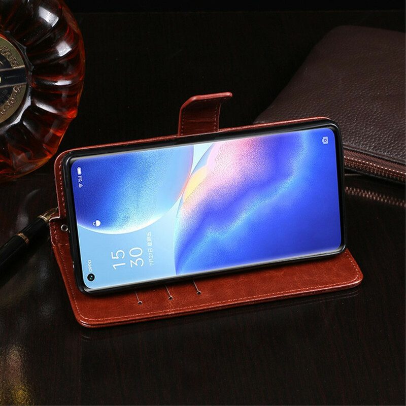 Folio Cover Oppo Find X3 Neo Similpelle Idewei